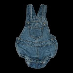 Jean overalls 3-6 months